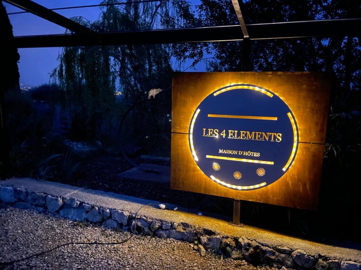 Les 4 Elements Bed and Breakfast Tourrettes-sur-Loup Buitenkant foto